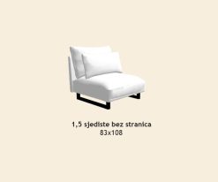 Sjednište bez stranice 1.5 AL