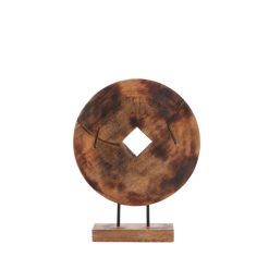 Ornament 30x9,5x40 cm BULONGO Holz braun 2